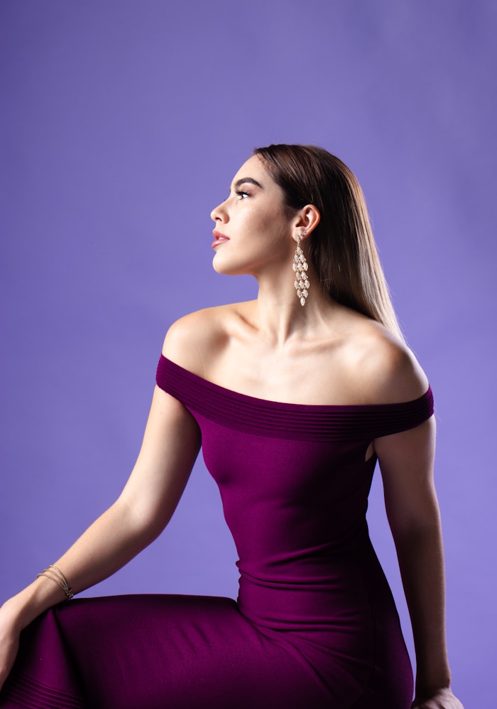 Vestido Gala Magenta Allure Lília Barros